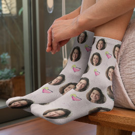 Kundenspezifische Fotos und Cocktails | Personalis Socken