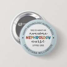 Kundenspezifische Funny Nephrology Nurses Week Wer