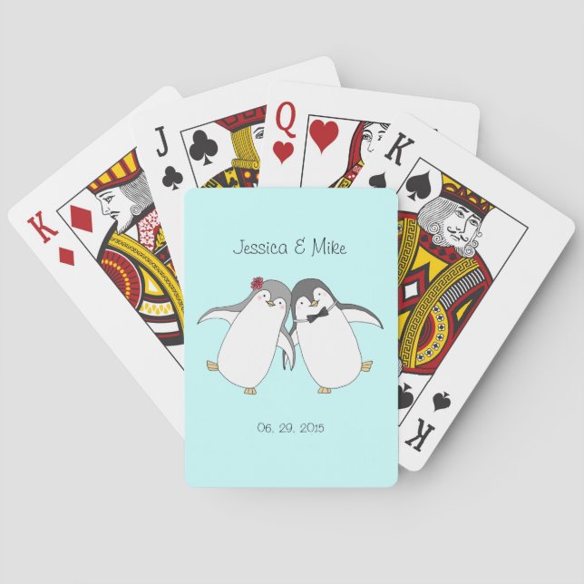 Kundenspezifische Gastgeschenk Spielkarten (Rückseite)
