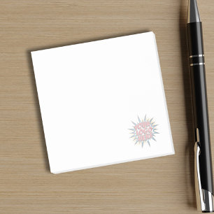 Kundenspezifische Geschäftsobjekte - Hintergrund-L Post-it Klebezettel