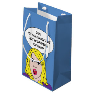 Kundenspezifische Geschenktasche der LUSTIGEN Kleine Geschenktüte