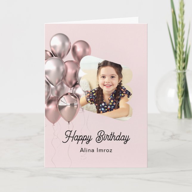 Kundenspezifische Glückwunsch zum Geburtstag gekla Karte (Vorderseite)