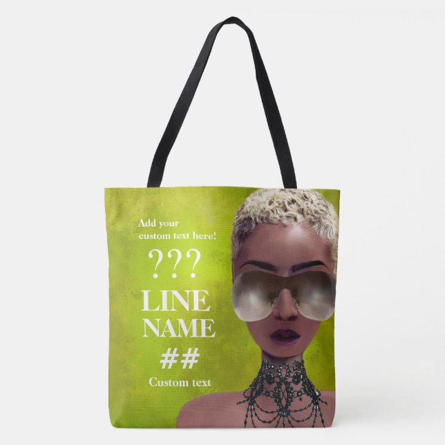 Kundenspezifische grüne tasche (Vorderseite)