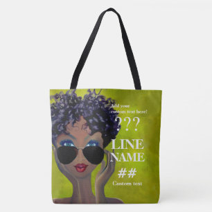 Kundenspezifische grüne tasche