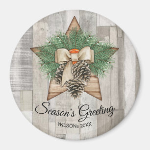 Kundenspezifische Grüße/Namen Weihnachtsmagazin Magnet