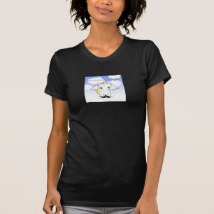 Kundenspezifische Haikoo Zoo-Damen beunruhigten T T-Shirt