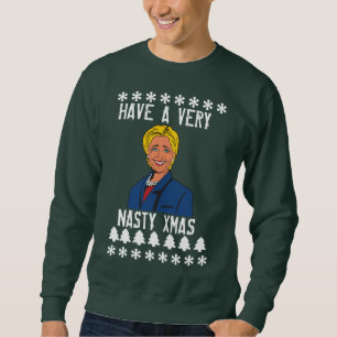 Kundenspezifische hässliche Weihnachtsstrickjacke Sweatshirt