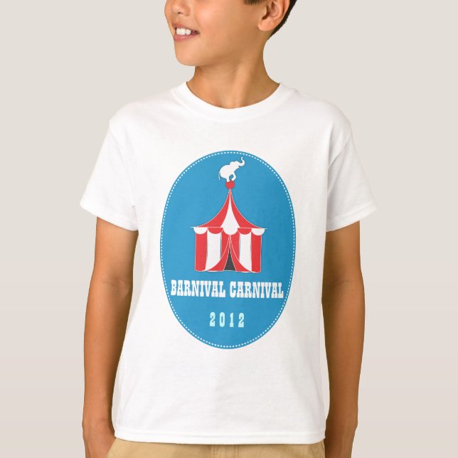 KUNDENSPEZIFISCHE Karnevals-T - Shirts BLAU (Vorderseite)