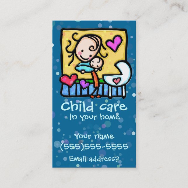 Kundenspezifische Karte der LIttleGirlie (Vorderseite)