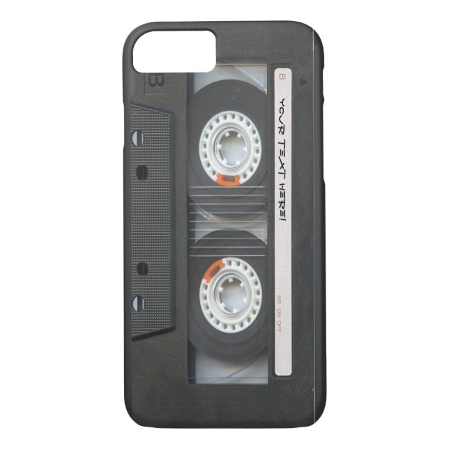 Kundenspezifische Kassette Mixtape Case-Mate iPhone Hülle (Rückseite)