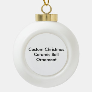 Kundenspezifische Keramik Kugel-Ornament