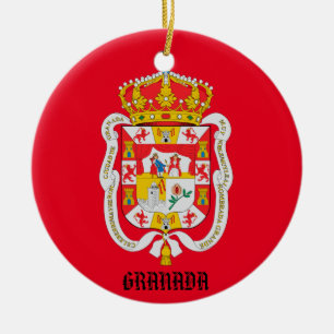 Kundenspezifische Keramik-Verzierung Granadas Keramik Ornament