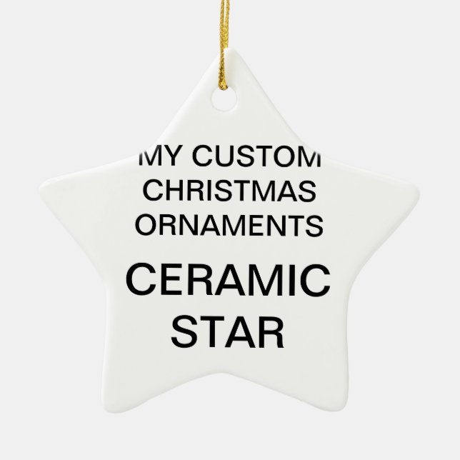 Kundenspezifische Keramikornament (Vorne)