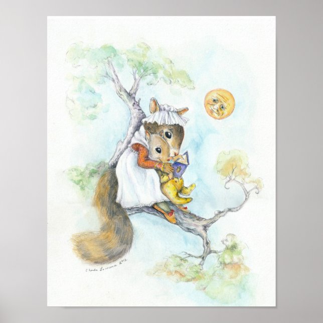 Kundenspezifische Kinderzimmer Art Poster: Story T Poster (Vorne)