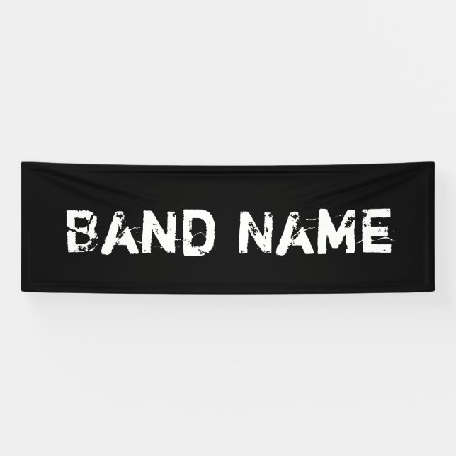 Kundenspezifische Konzert-Fahne für Bänder Banner (Horizontal)