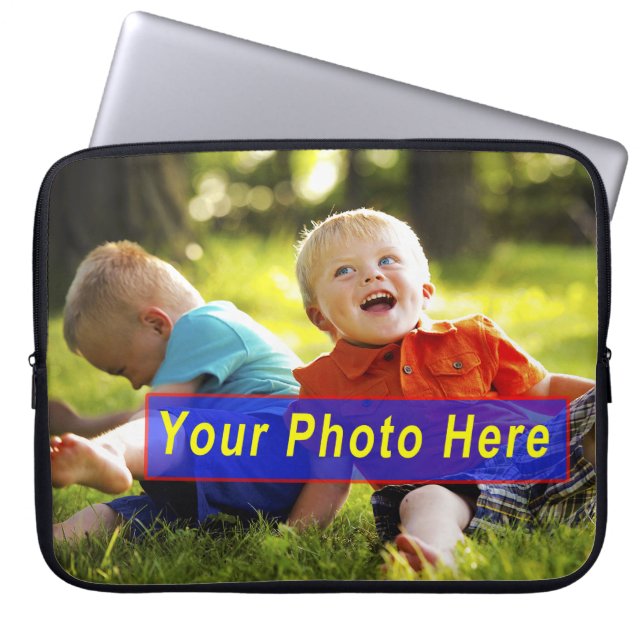 Kundenspezifische Laptop-Hüllen mit IHREM FOTO Laptopschutzhülle (Vorderseite)