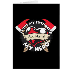 Kundenspezifische Liebe mein Feuerwehrmann