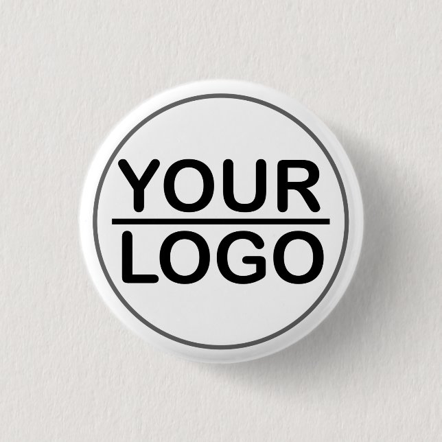 Kundenspezifische Logo-Geschäfte Button (Vorderseite)