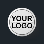 Kundenspezifische Logo-Geschäfte Button<br><div class="desc">Der "Custom Logo Business Round Button" von Zazzle ist ein vielseitiges und anpassbares Produkt, mit dem Sie sich ausdrücken oder Ihr Unternehmen auf unterhaltsame und kreative Weise fördern können. Diese Knöpfe eignen sich perfekt für Firmenmitarbeiter, Markengeschenke oder Mitarbeitererkennungen und können dazu verwendet werden, das Firmenlogo oder jedes andere von Ihnen...</div>