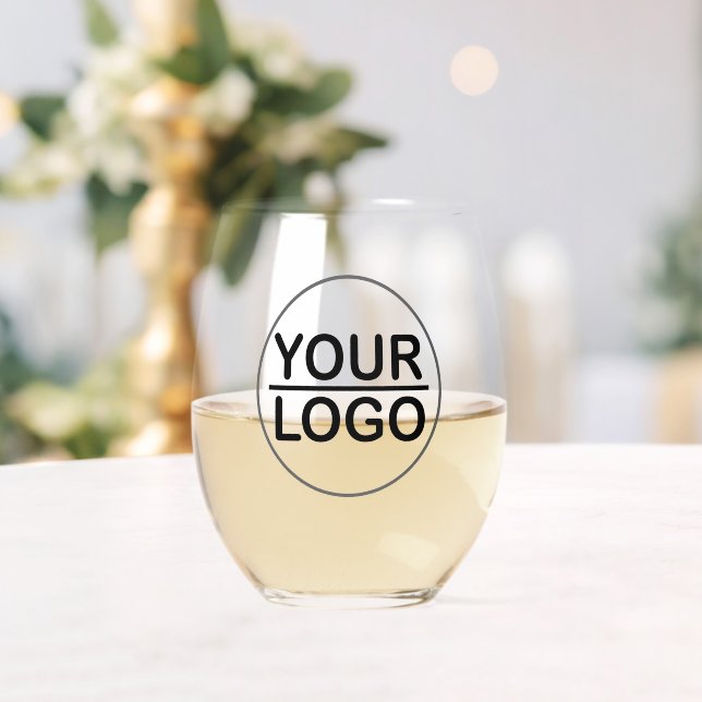 Kundenspezifische Logo-Geschäfte Weinglas Ohne Stiel (Insitu (Hochzeit))