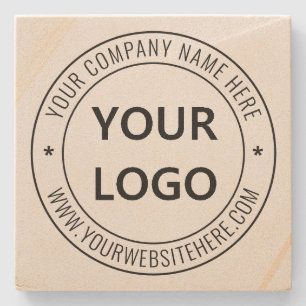 Kundenspezifische Logo-Gesellschaft - Personalisie Steinuntersetzer