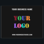 Kundenspezifische Logo-Werbeaktion Business Flyer<br><div class="desc">Ihre Farben und Schriftart - Benutzerdefiniertes Logo und Werbeunternehmen Personalisiert - Logo hinzufügen / Bild und Text / Informationen - Vergrössern und verschieben Sie Elemente mit dem Anpassungsprogramm. Wählen Sie / fügen Sie Ihre Lieblings-Hintergrundfarben!</div>