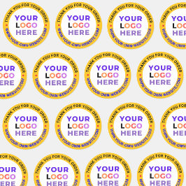 Kundenspezifische Logorundgänge dank Stickern Runder Aufkleber