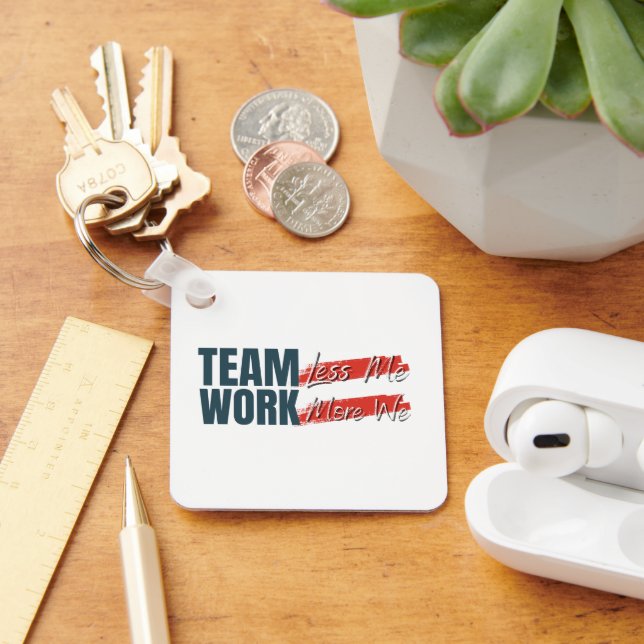 Kundenspezifische Logos Inspiration Teamwork Busin Schlüsselanhänger (Schreibtisch)