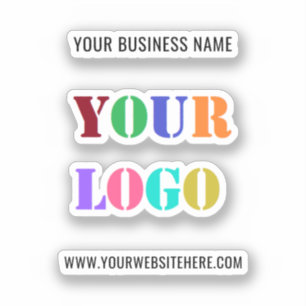 Kundenspezifische Logos und Text-Werbeplakette Aufkleber