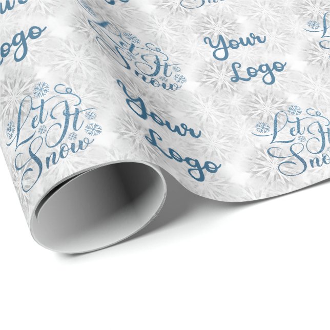 Kundenspezifische Logos Weihnachtsgeschenk für den Geschenkpapier (Rolleneckpunkt)