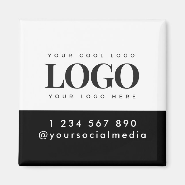 Kundenspezifische Magnet-Add-Logos für Unternehmen Magnet (Vorne)