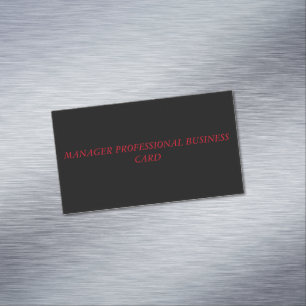 kundenspezifische magnetische Visitenkarte