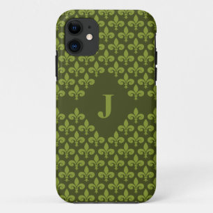 Kundenspezifische Monogramm-Lilie iPhone 5 title_seo2