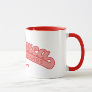 Kundenspezifische Monogramm-Tassen MALLORCA Tasse