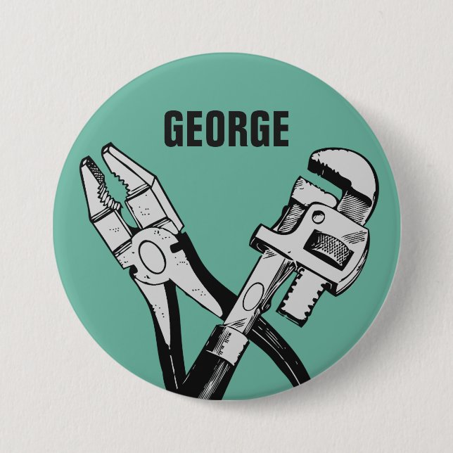 Kundenspezifische Monogramm- u. Farbknöpfe der Button (Vorderseite)