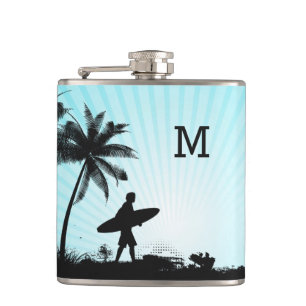 Kundenspezifische Monogrammflasche des Flachmann