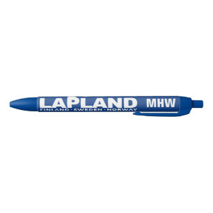 Kundenspezifische Monogrammstifte LAPPLANDS Kugelschreiber