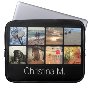 Kundenspezifische multi Foto-Mosaik-Bild-Collage Laptopschutzhülle