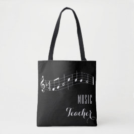 Kundenspezifische Musik-Lehrer-Tasche - Schwarzes Tasche