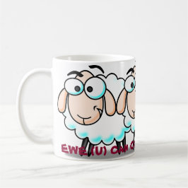 kundenspezifische Mutterschaf-Zählung des Kaffeetasse