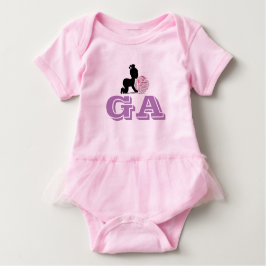 Kundenspezifische Netball-Spieler-Position Baby Strampler