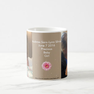 Kundenspezifische neue Baby-Foto-Tasse Kaffeetasse