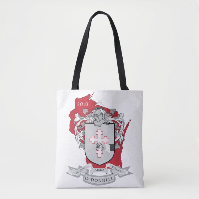 Kundenspezifische ODonnell Wappen-Tasche Tasche (Vorderseite)