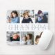 Kundenspezifische Opa Foto Collage & Grandchildren Mousepad (Mit Mouse)