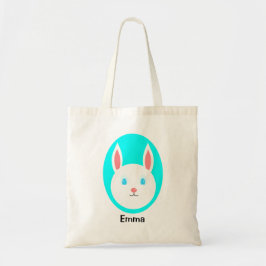 Kundenspezifische Osterhasen-Tasche mit Blau Tragetasche
