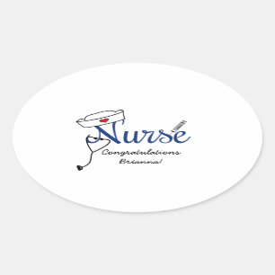 kundenspezifische ovaler aufkleber