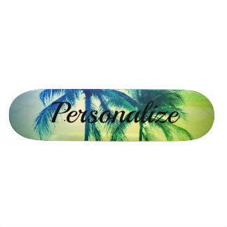 Kundenspezifische Palme-Fotoentwurf Skateboard