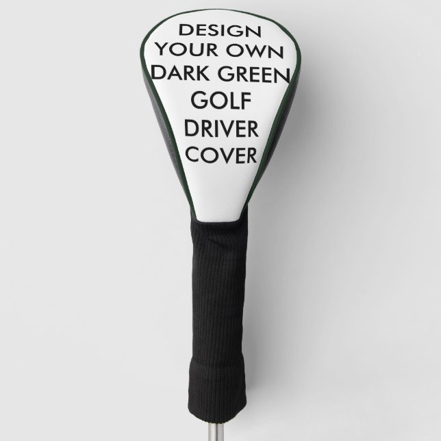 Kundenspezifische personalisierte grüne golf headcover (Vorderseite)