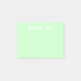 Kundenspezifische personalisierte grüne Post-It Post-it Klebezettel