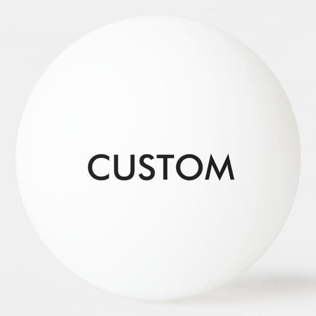 Kundenspezifische personalisierte Ping Pong Tischtennisball (Vorderseite)